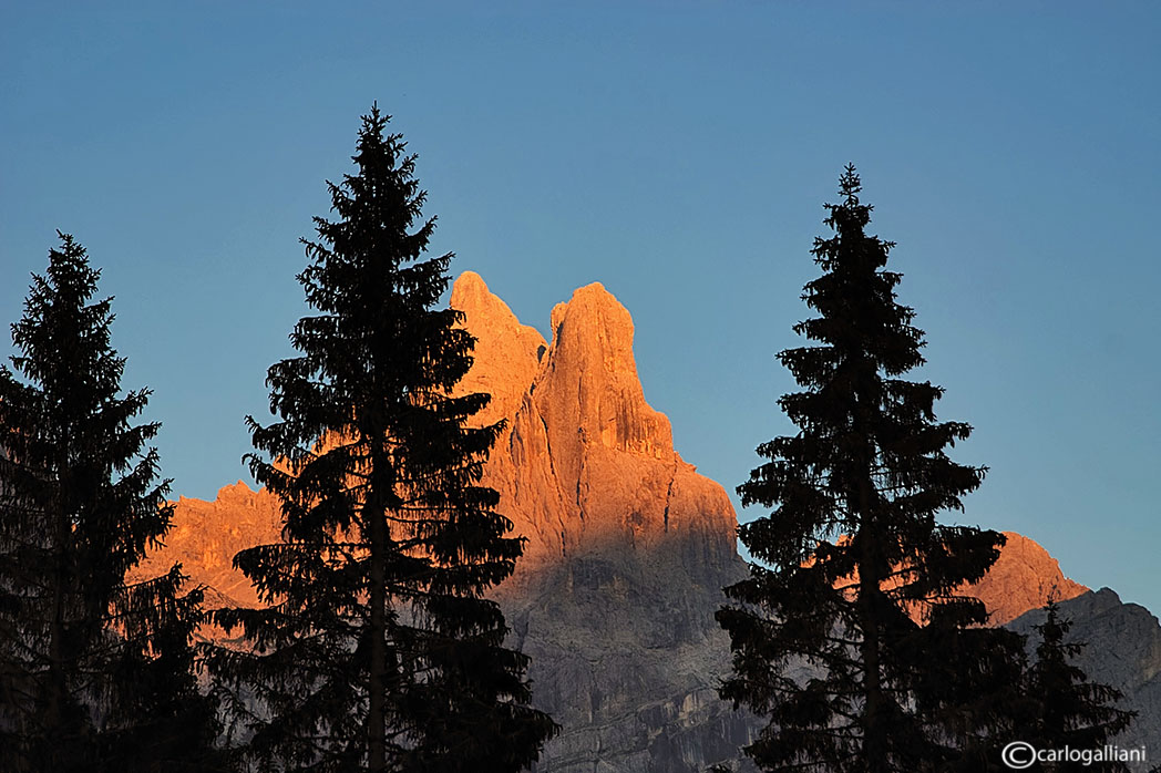 Giochi di luce sulle Dolomiti